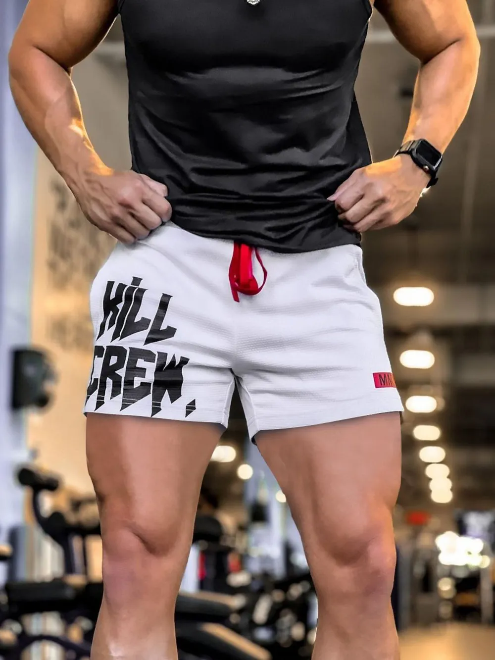 Men's Plus Size Drawstring Active Shorts, image 5