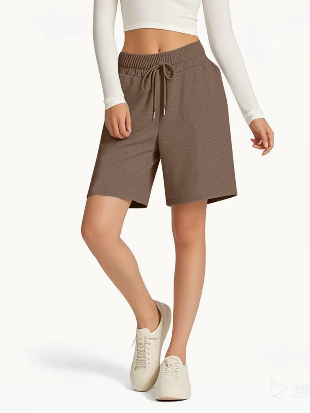 Drawstring Shorts with Pockets, image 14