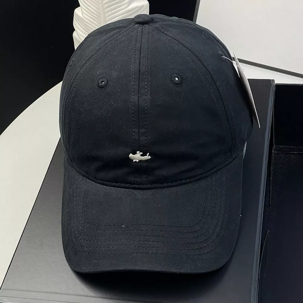 Cotton Baseball Cap with Embroidered Detail, image 2
