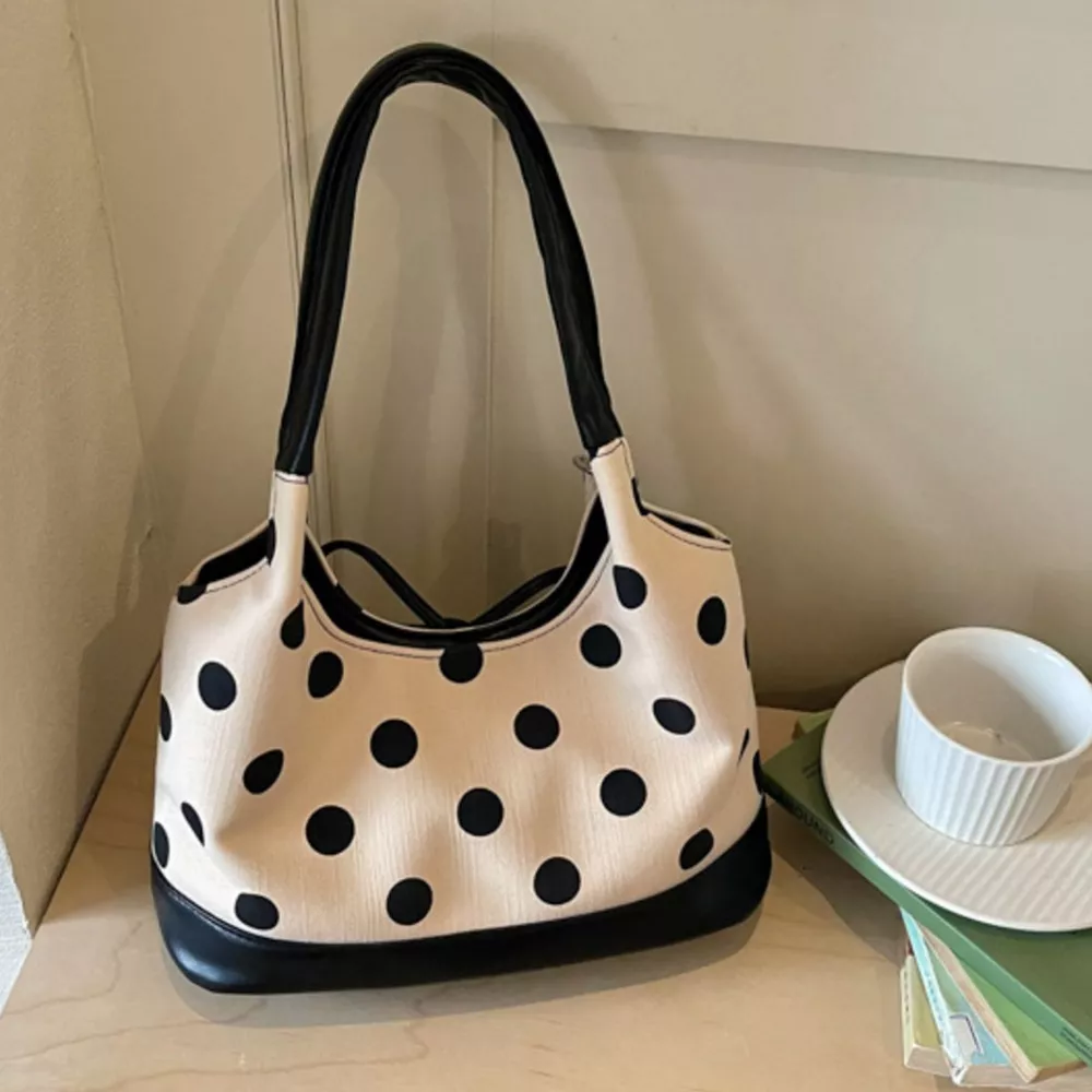 Polka Dot Shoulder Bag, image 8