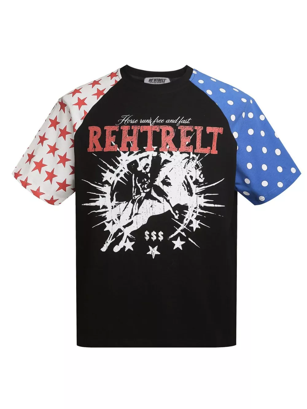 Men's Graphic Print Raglan Sleeve T-Shirt