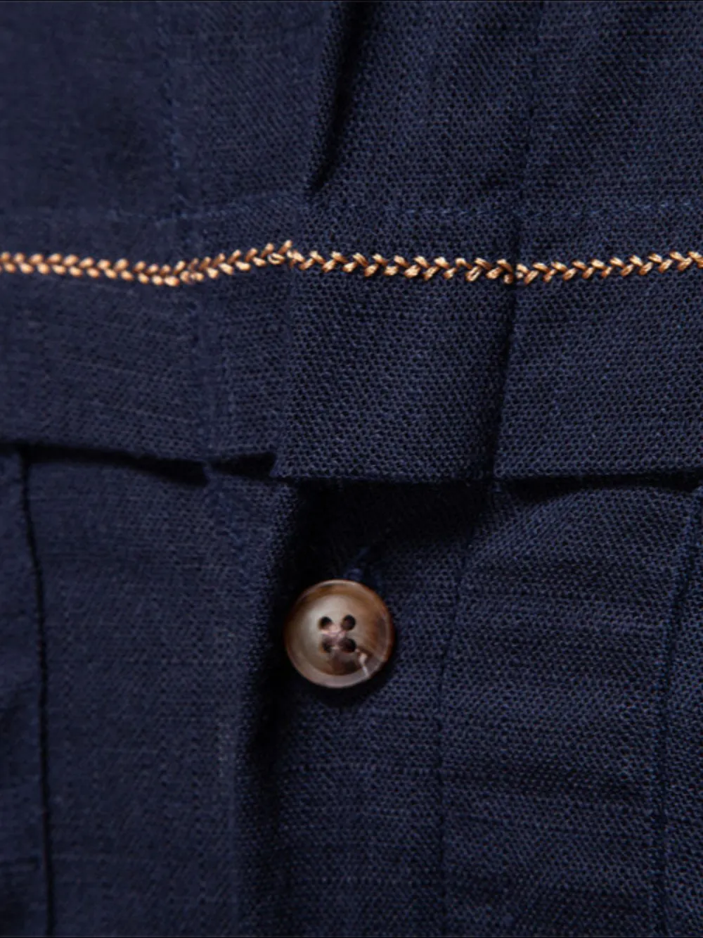 Men's Button Down Collared Neck Shirt, image 3