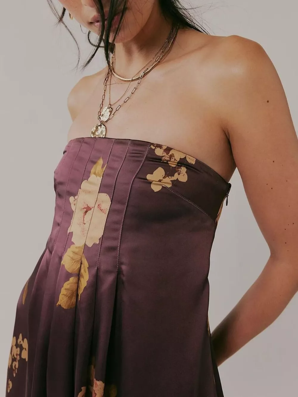 Floral Print Sleeveless Maxi Dress, image 20