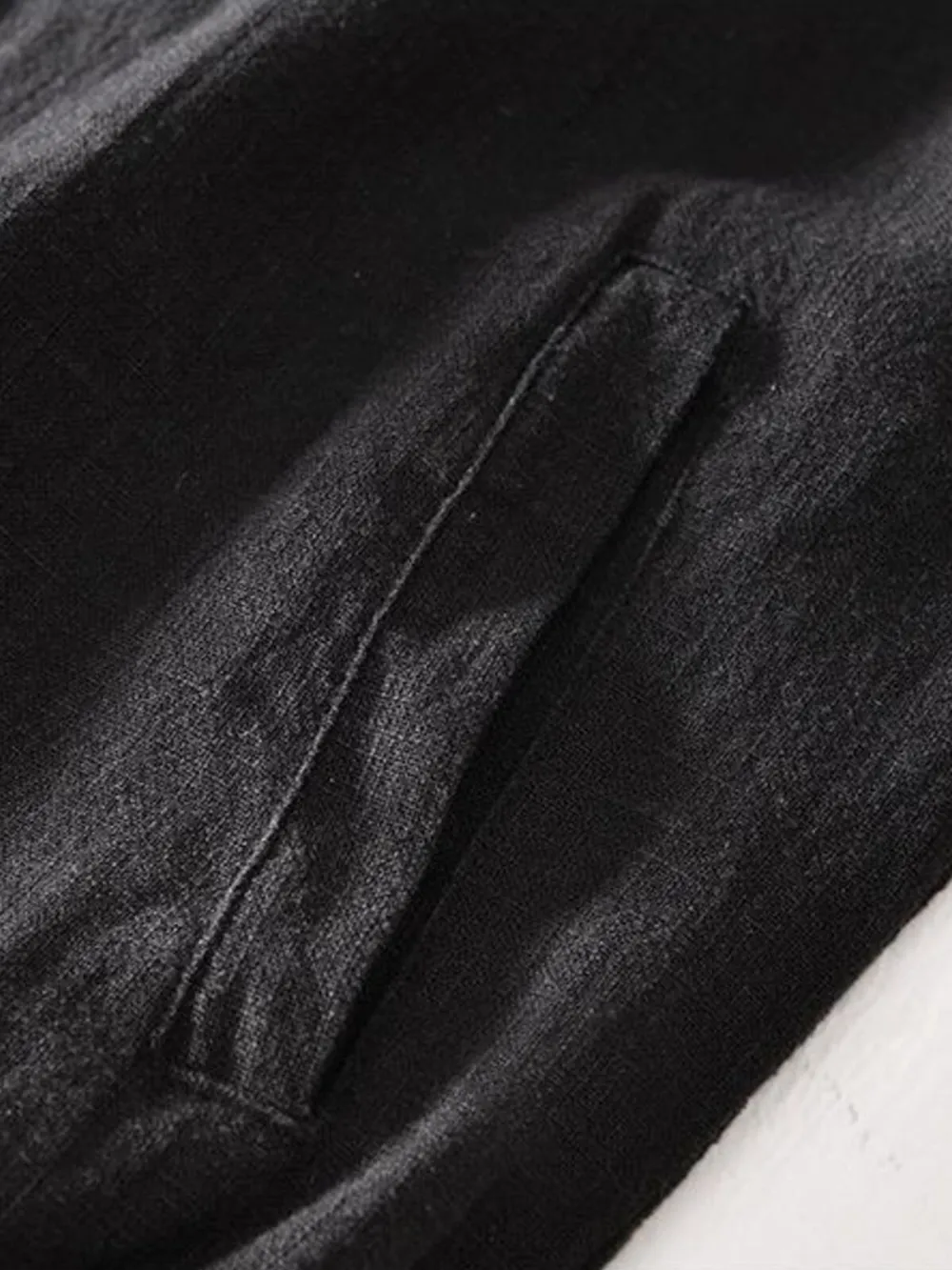 Men's Plus Size Zip Up Long Sleeve Jacket, image 7