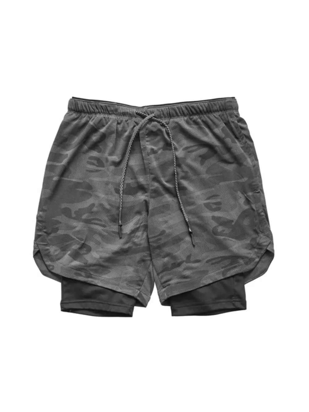 Men's Plus Size Drawstring Shorts, image 4