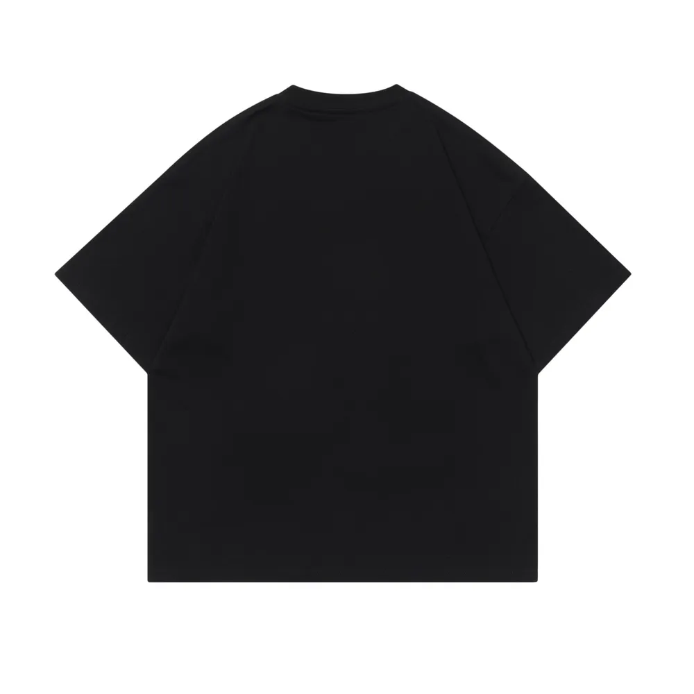 Men's Oversized Graphic Round Neck T-Shirt, image 4