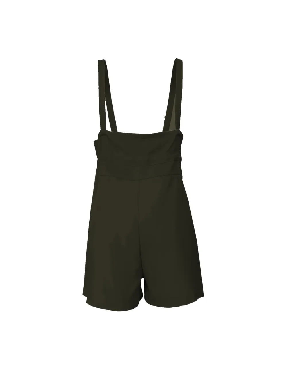 Drawstring Wide Strap Overalls with Pockets, image 14
