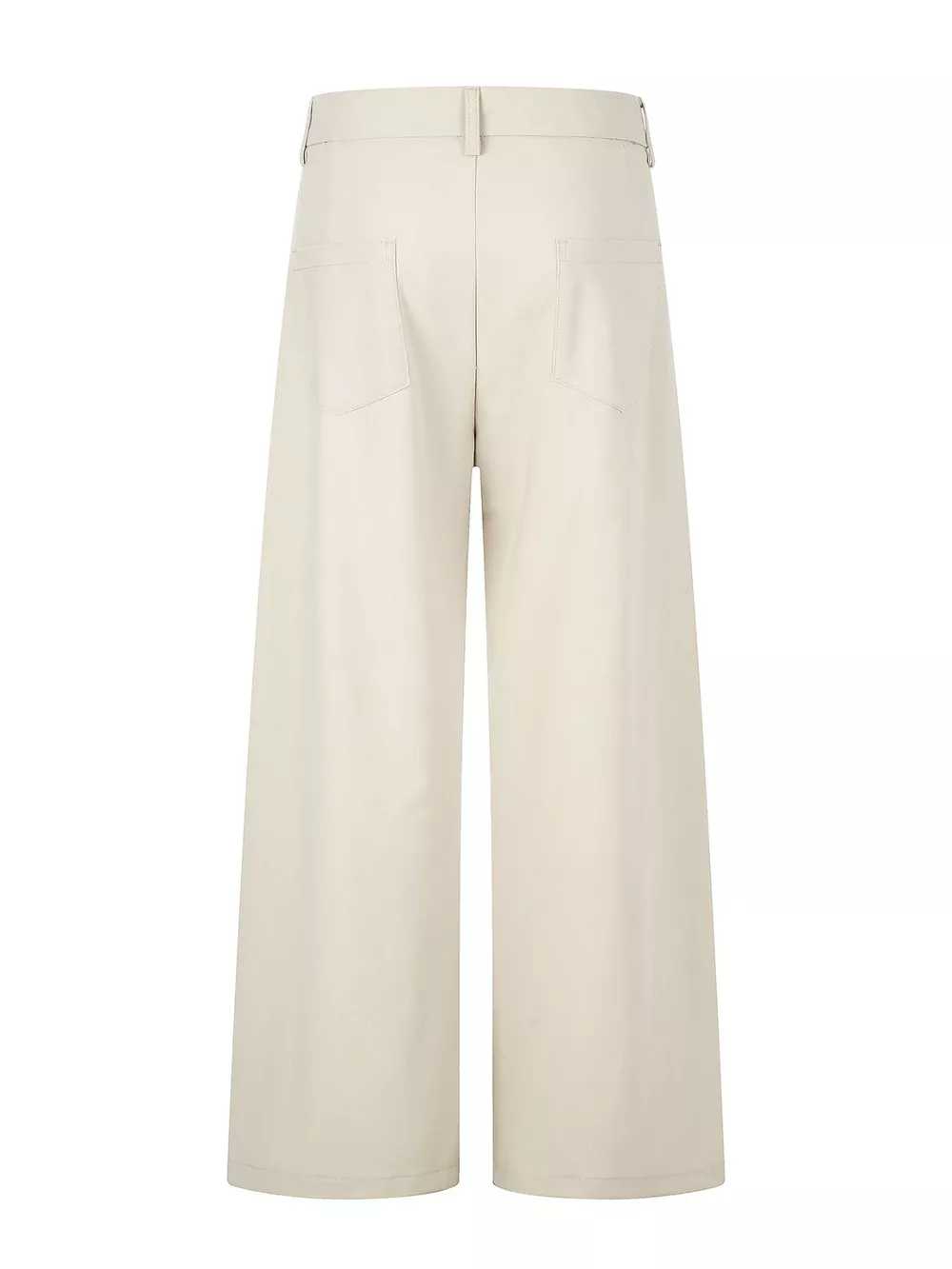 Men's High-Waisted Pleated Wide-Leg Pants, image 3