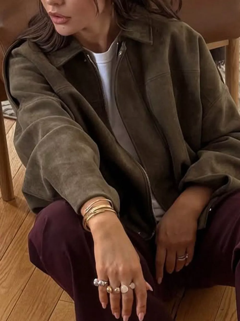 Zip Up Oversized Jacket, image 30