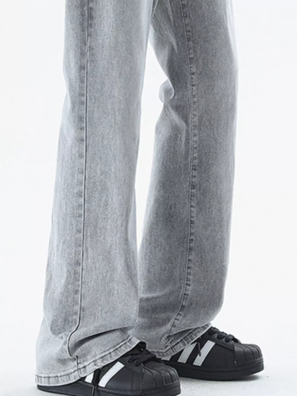 Men's Vintage Wash Loose Fit Jeans, image 3