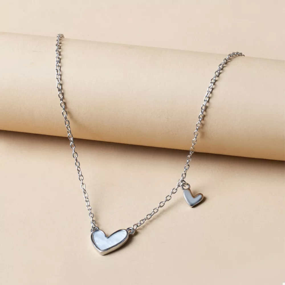 Alloy Heart Pendant Necklace, image 9