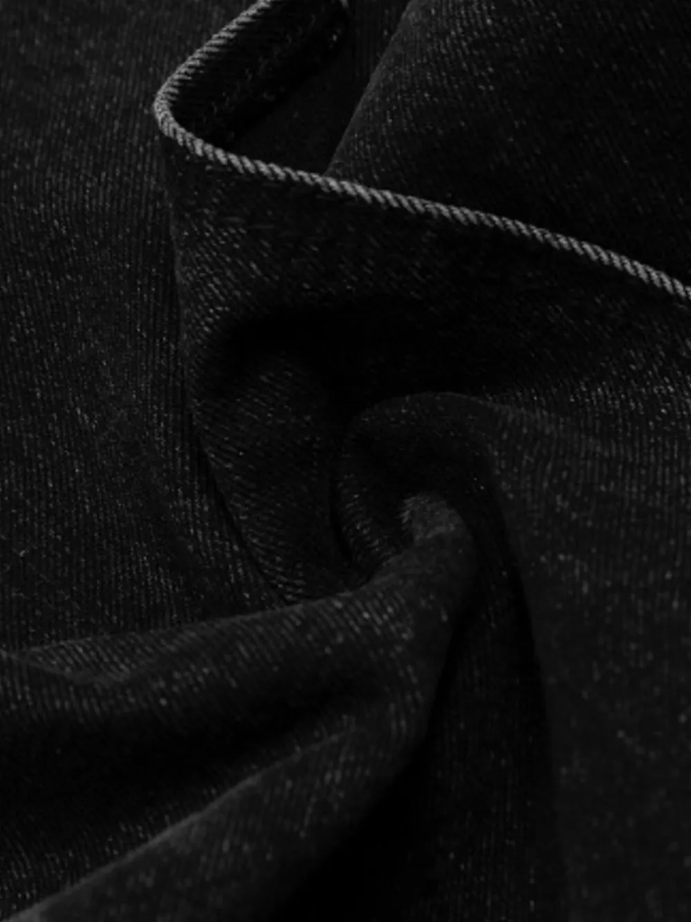 Men's Wide Leg Denim Jeans, image 8