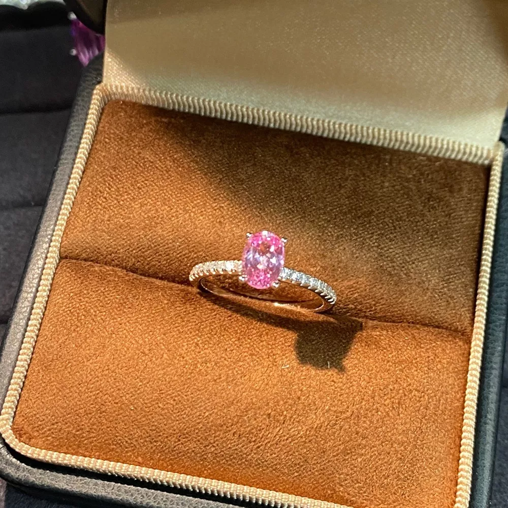 925 Sterling Silver Zircon Ring, image 2