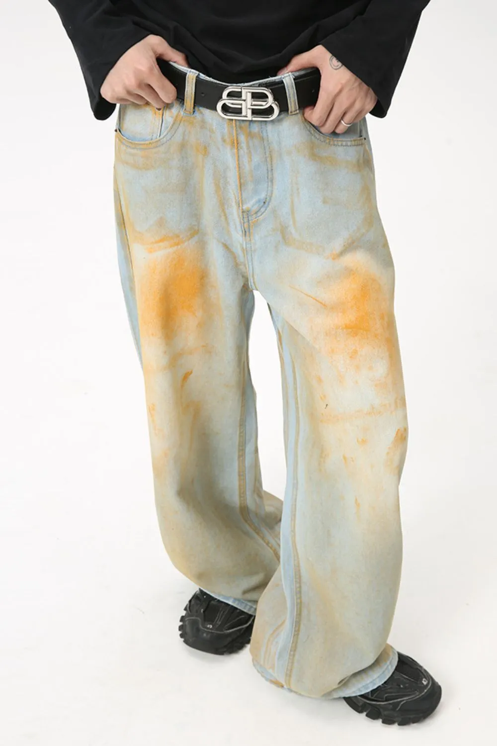 Waste Soil Wide Leg Jeans, image 4