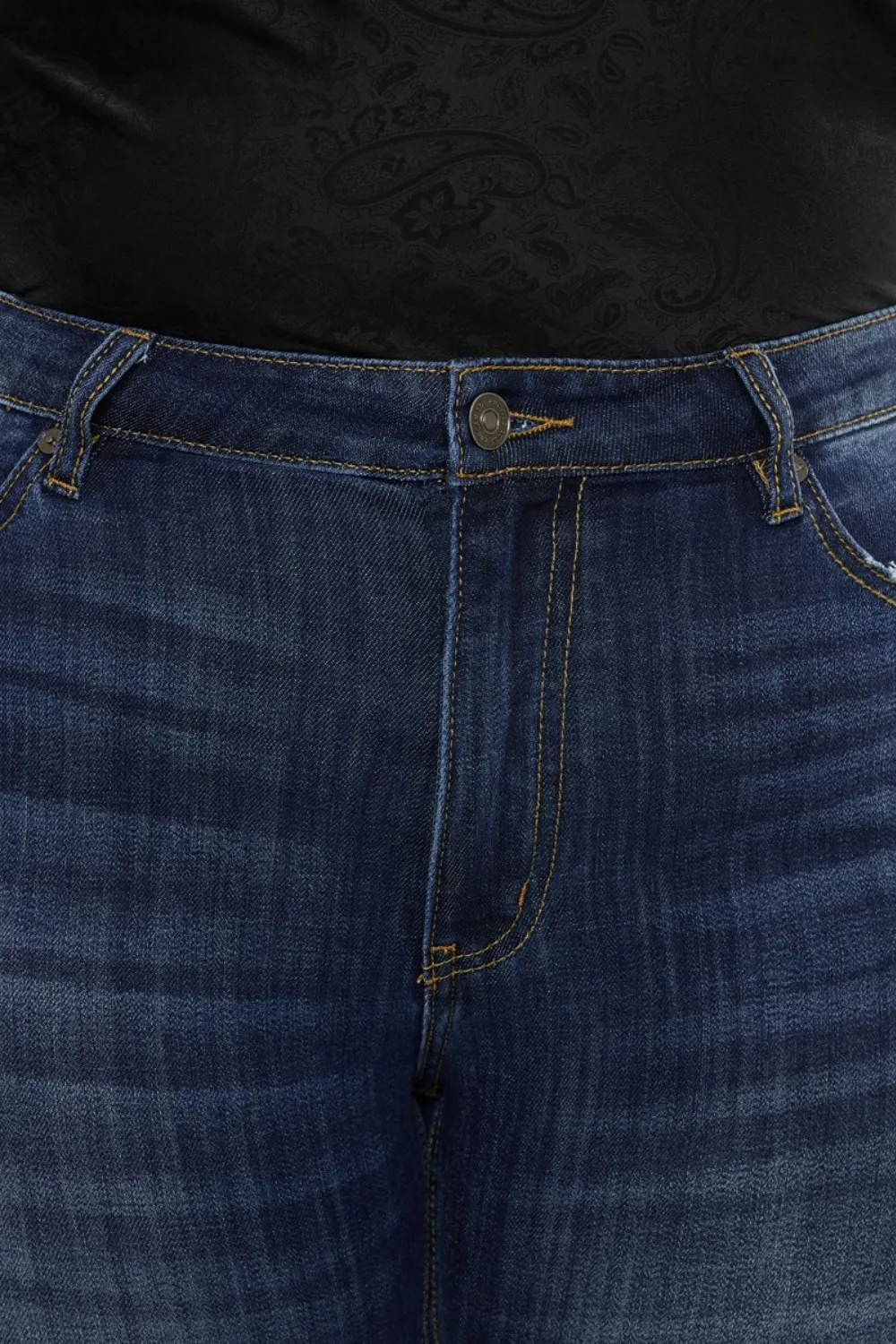 Full Size Mid Rise Slim Flare Jeans, image 11