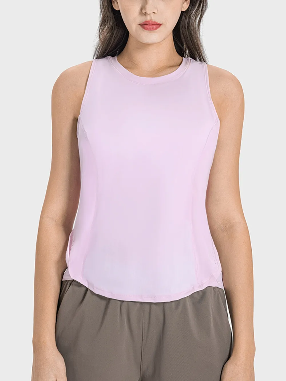 Round Neck Active Tank, image 15