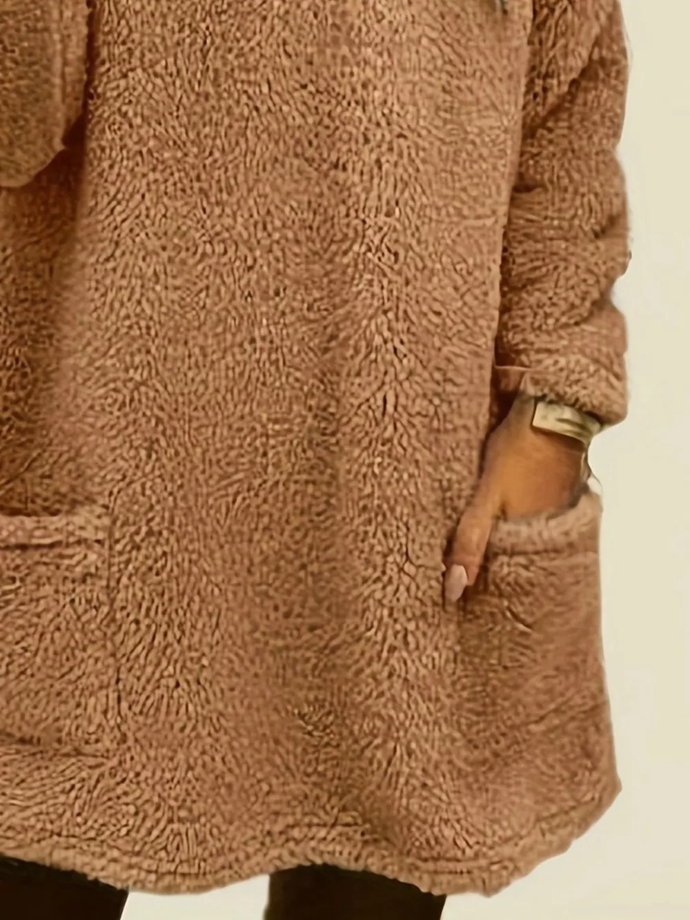 Fleece Long Sleeve Sweatshirt, image 4