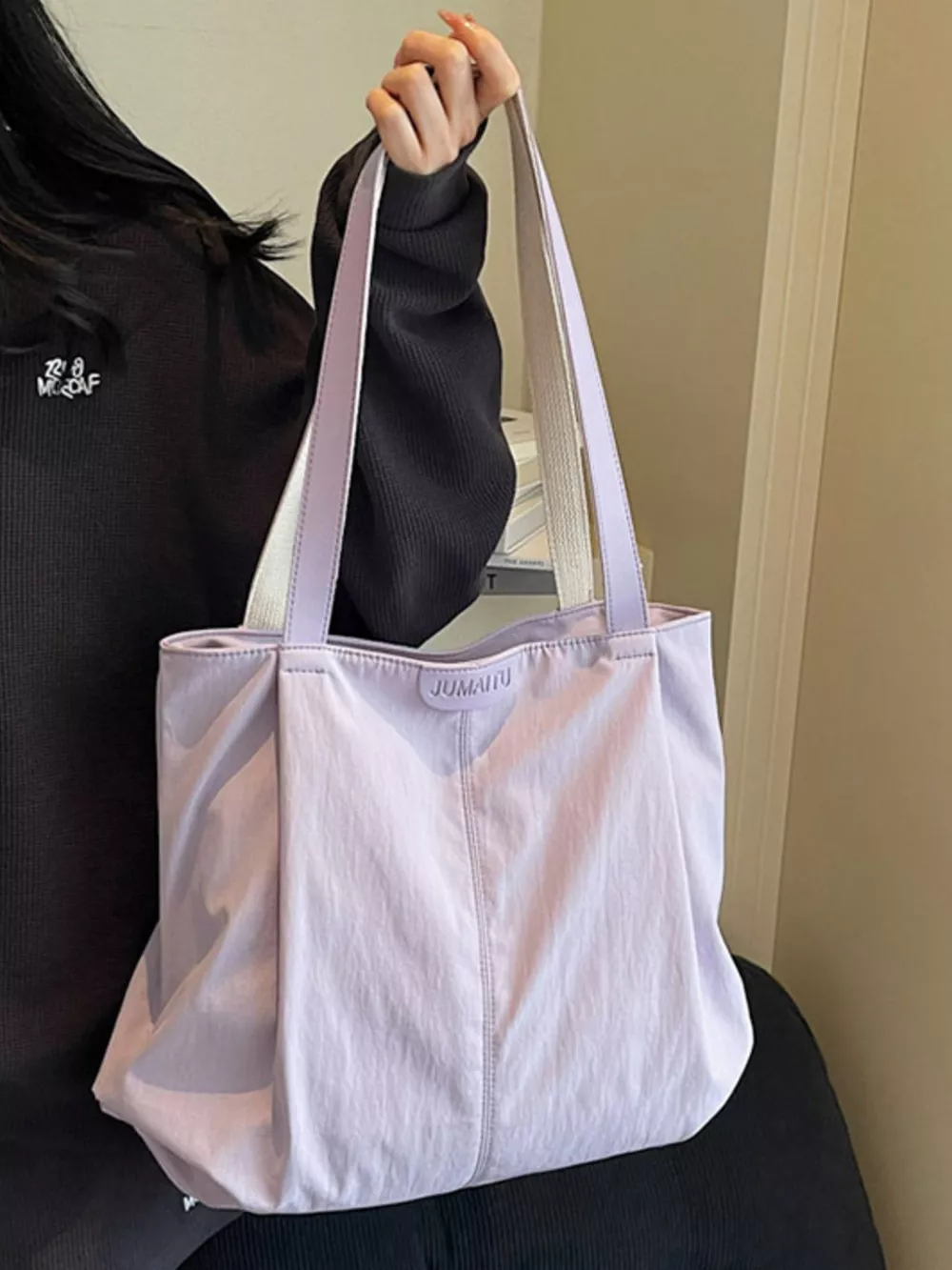 Lightweight Canvas Shoulder Bag, image 2