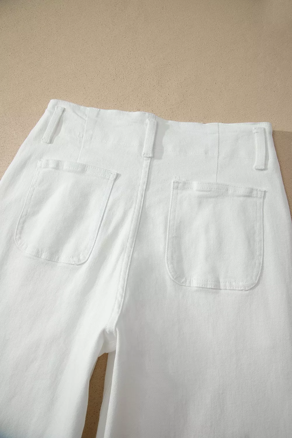 2-Button High Waist Wide Leg Jeans, image 7