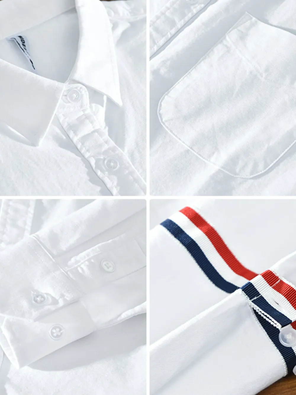 Men's Plus Size Long Sleeve Button-Up Shirt, image 6