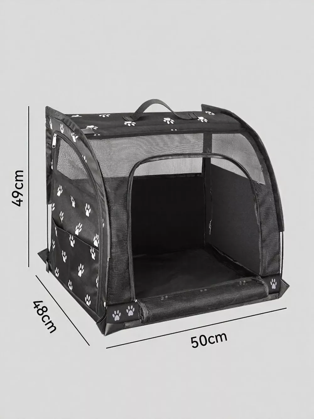 Portable Breathable Car Pet Cage