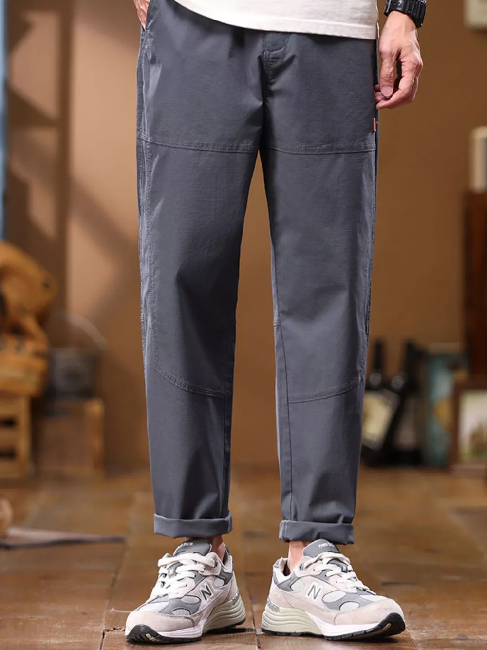 Men's Full Size Loose Fit Pants Plus Size, image 4