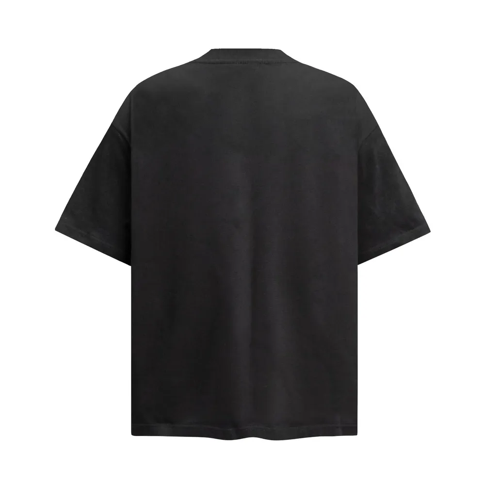 Men's Cat Graphic Short Sleeve Oversized T-Shirt, image 3