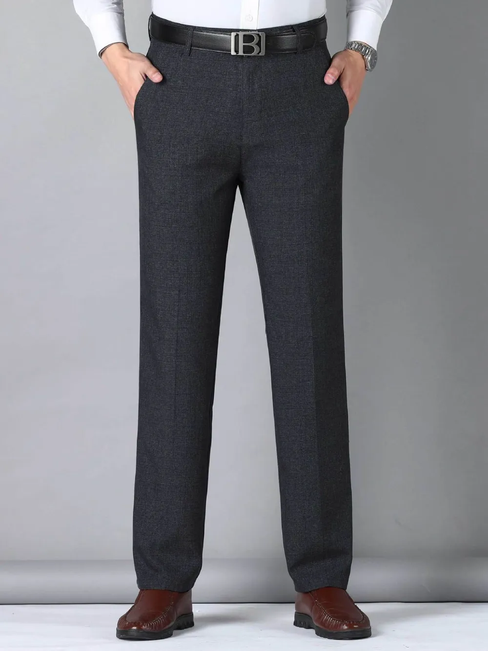 Men's Pocketed Loose Fit Pants, image 4
