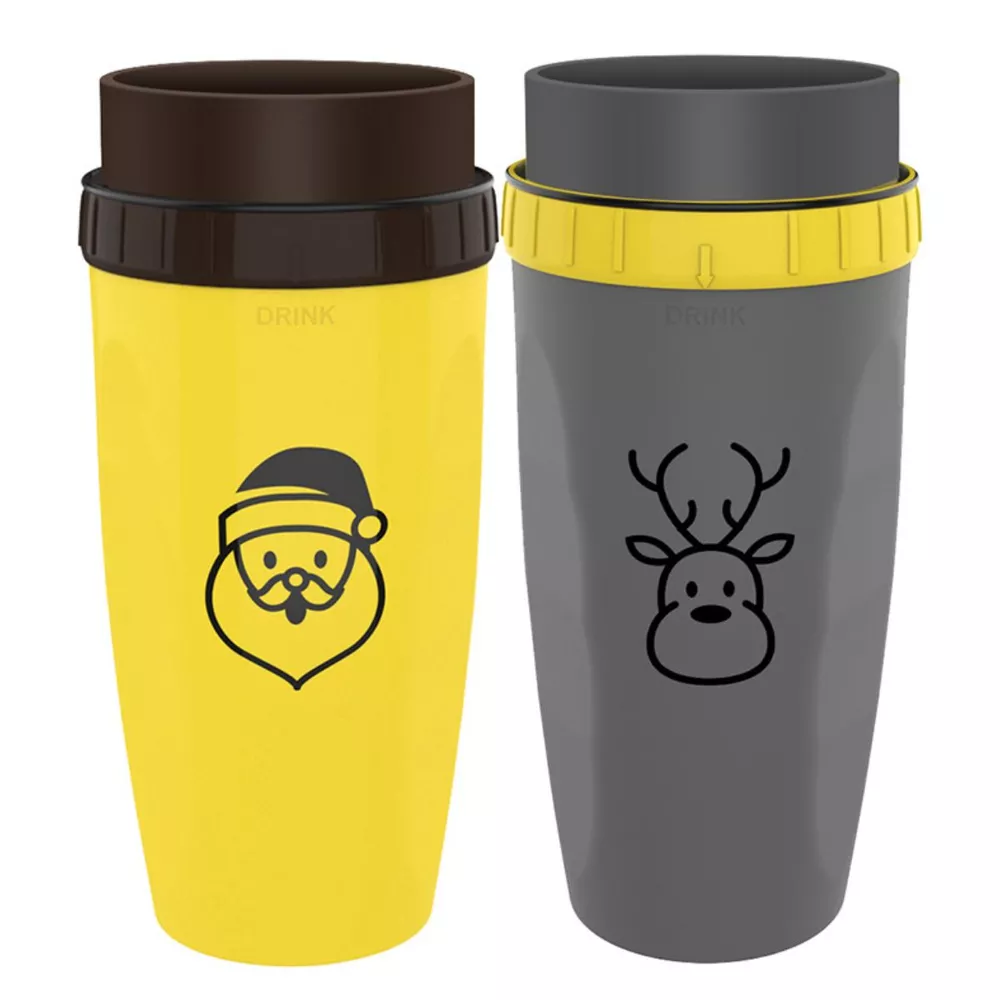 Christmas Cartoon Character Kettle with Straw, image 2