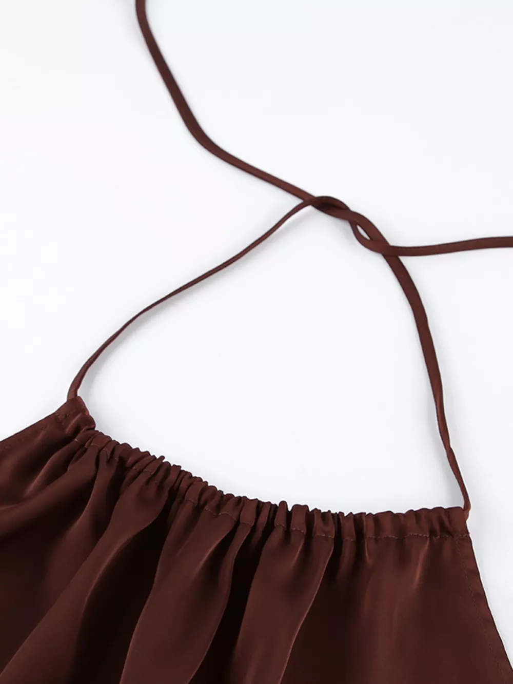 Backless Halter Neck Maxi Dress, image 8
