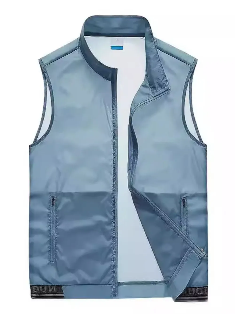 Men's Plus Size Zip Up Vest, image 4