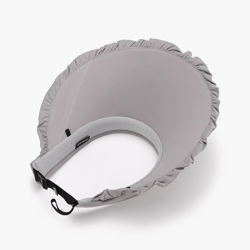 Frill Adjustable Ice Silk Sun Hat, image 4