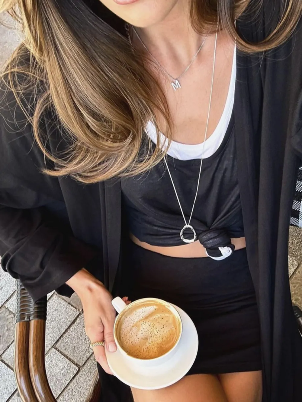 Cami Shorts and Open Front Cardigan Three Piece Set, image 15