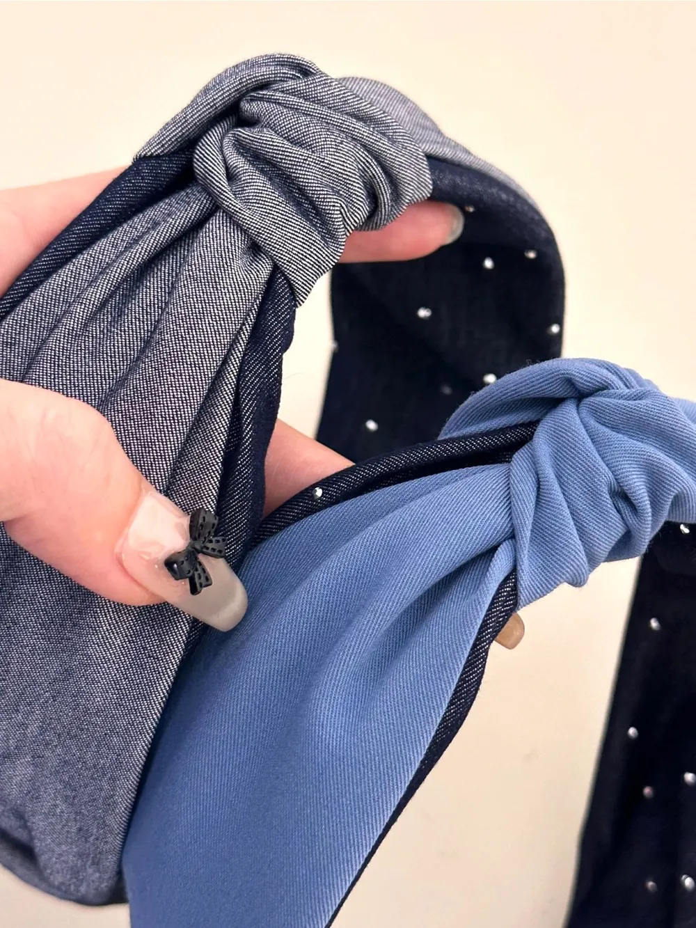Knotted Polyester Wide Headband, image 6
