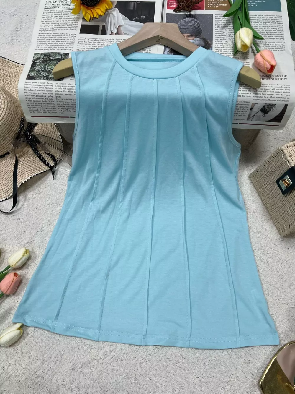 Round Neck Tank Top, image 13