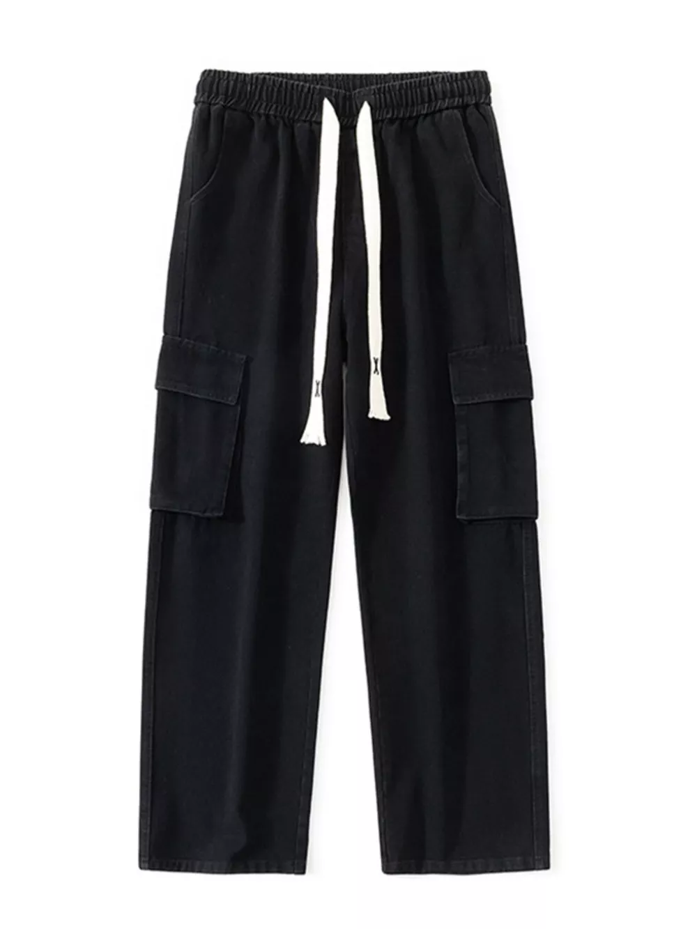 Men's Full Size Wide Leg Cargo Jeans Plus Size, image 13