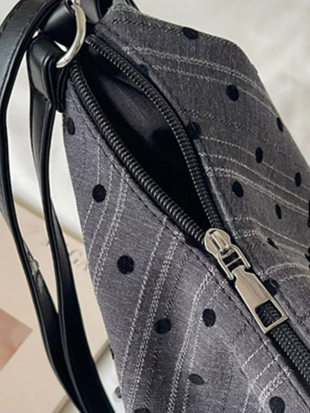 Polka Dot Shoulder Bag, image 8