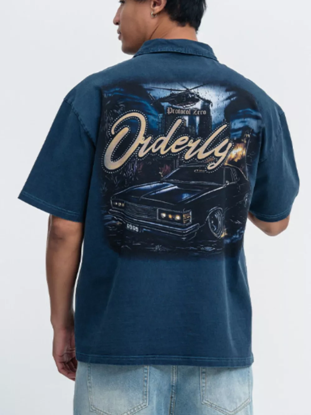 Men's Vintage Washed Graphic T-Shirt, image 8