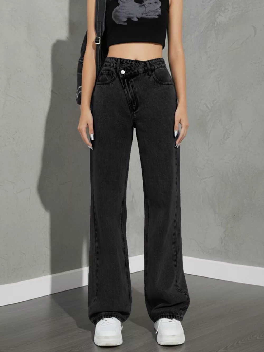 High Waist Wide Leg Jeans, image 29