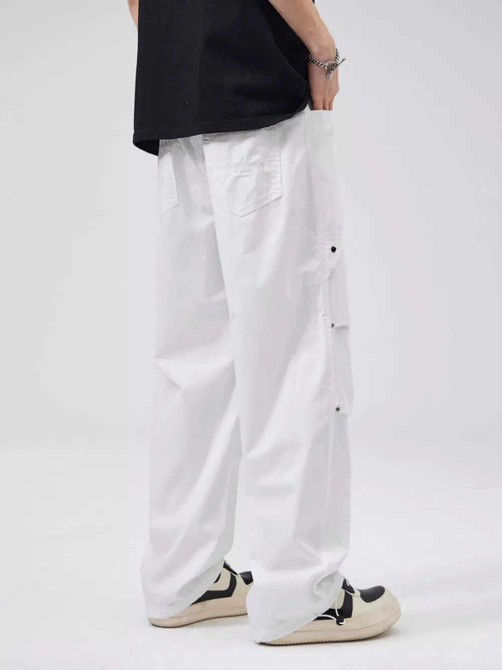 Men's Wide Leg Pants, image 7