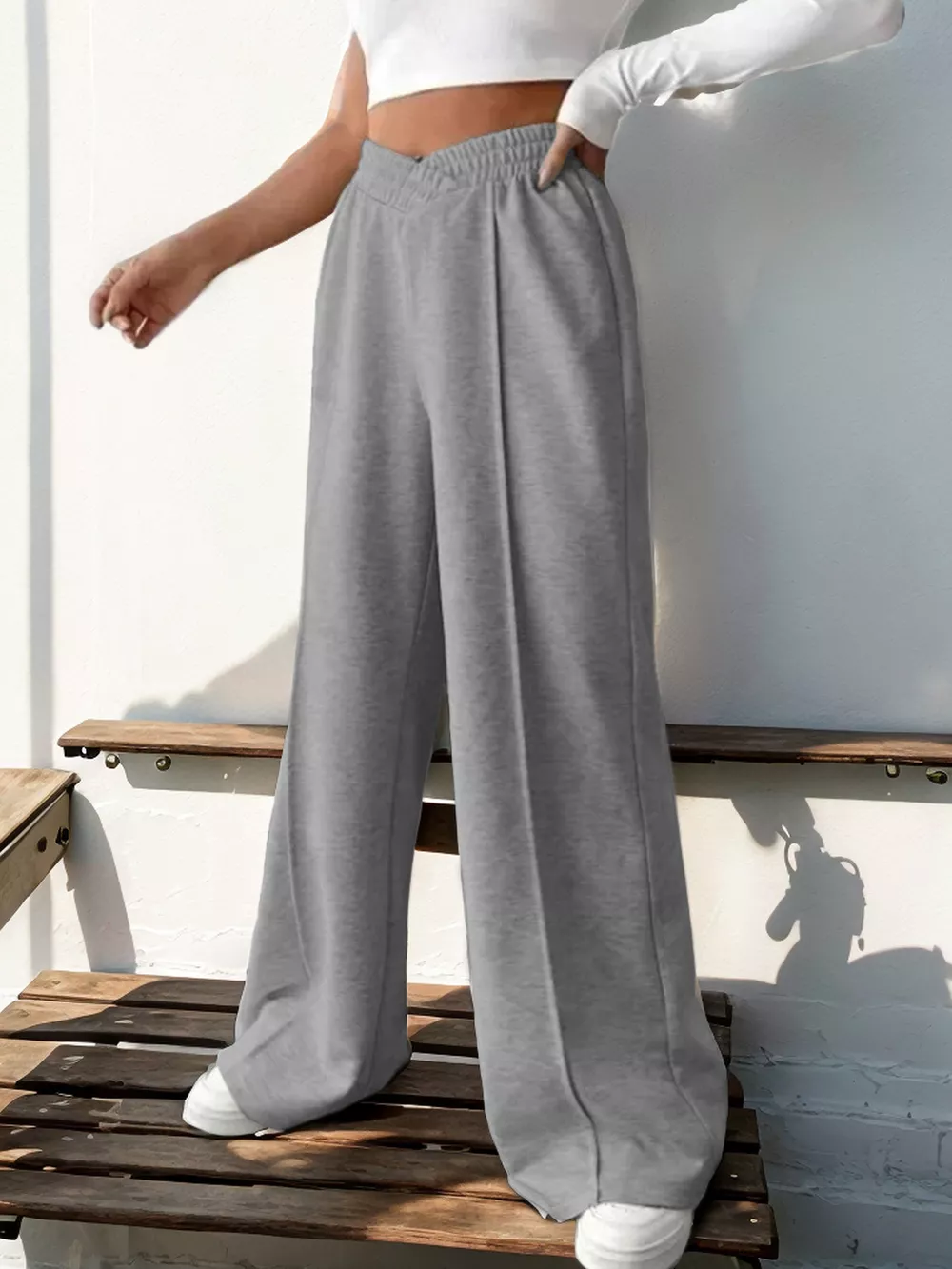 Wide Leg High Waist Pants, image 23
