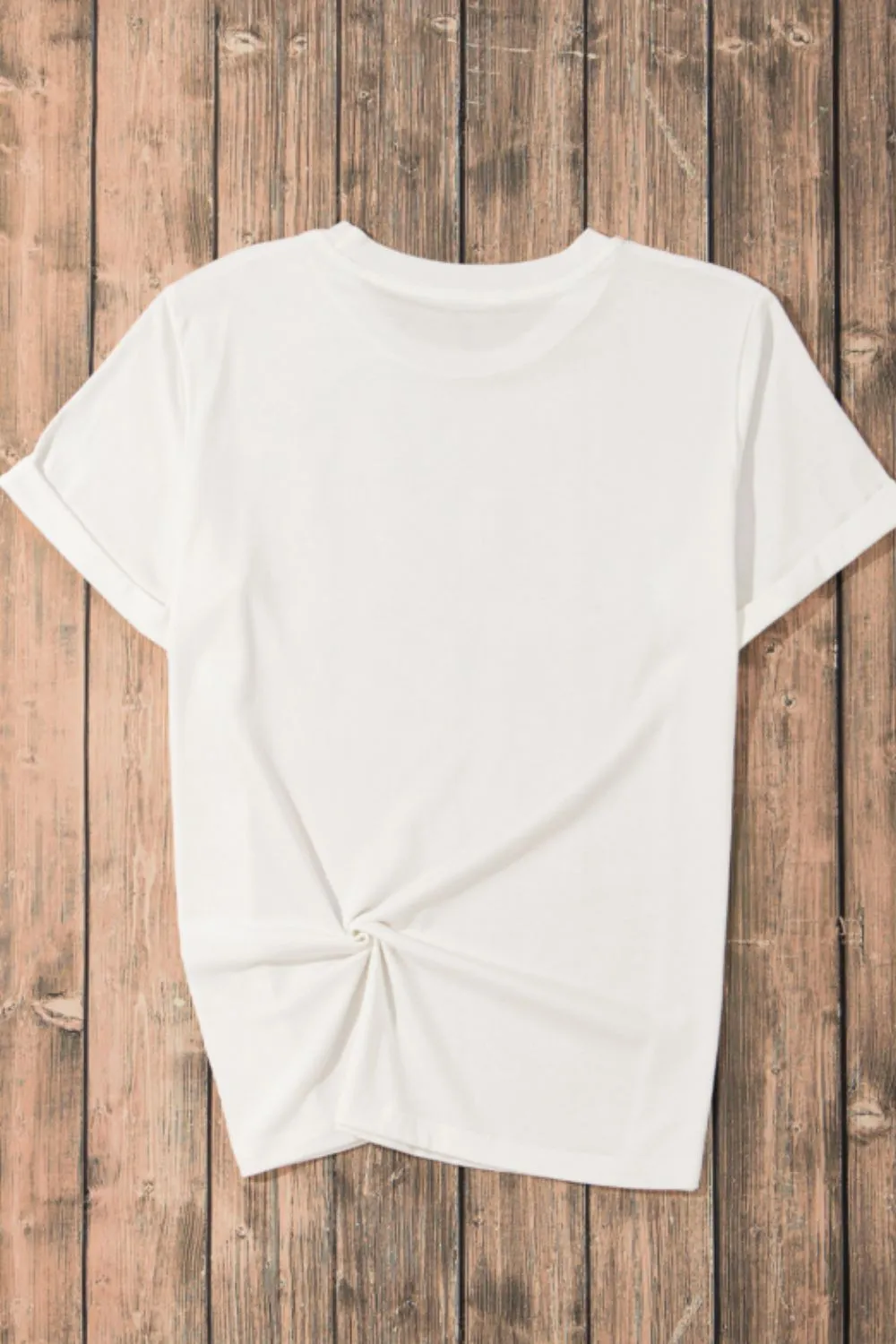 Sequin Strawberry Crew Neck Short Sleeve T Shirt, image 7