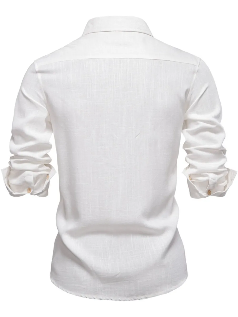 Men's Button Down Collared Neck Shirt, image 3