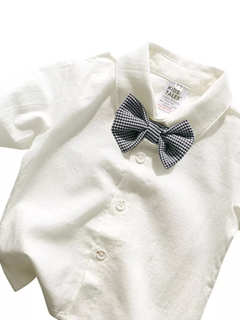 Children's Button Up Shirt and Overall Set, image 3