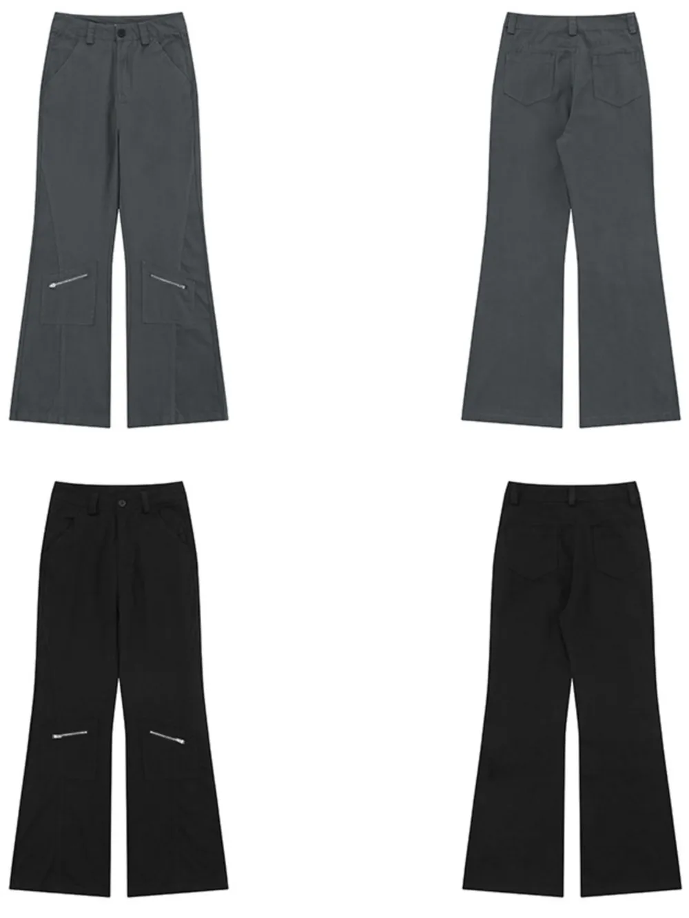 Men's Flare Jeans with Pockets, image 3