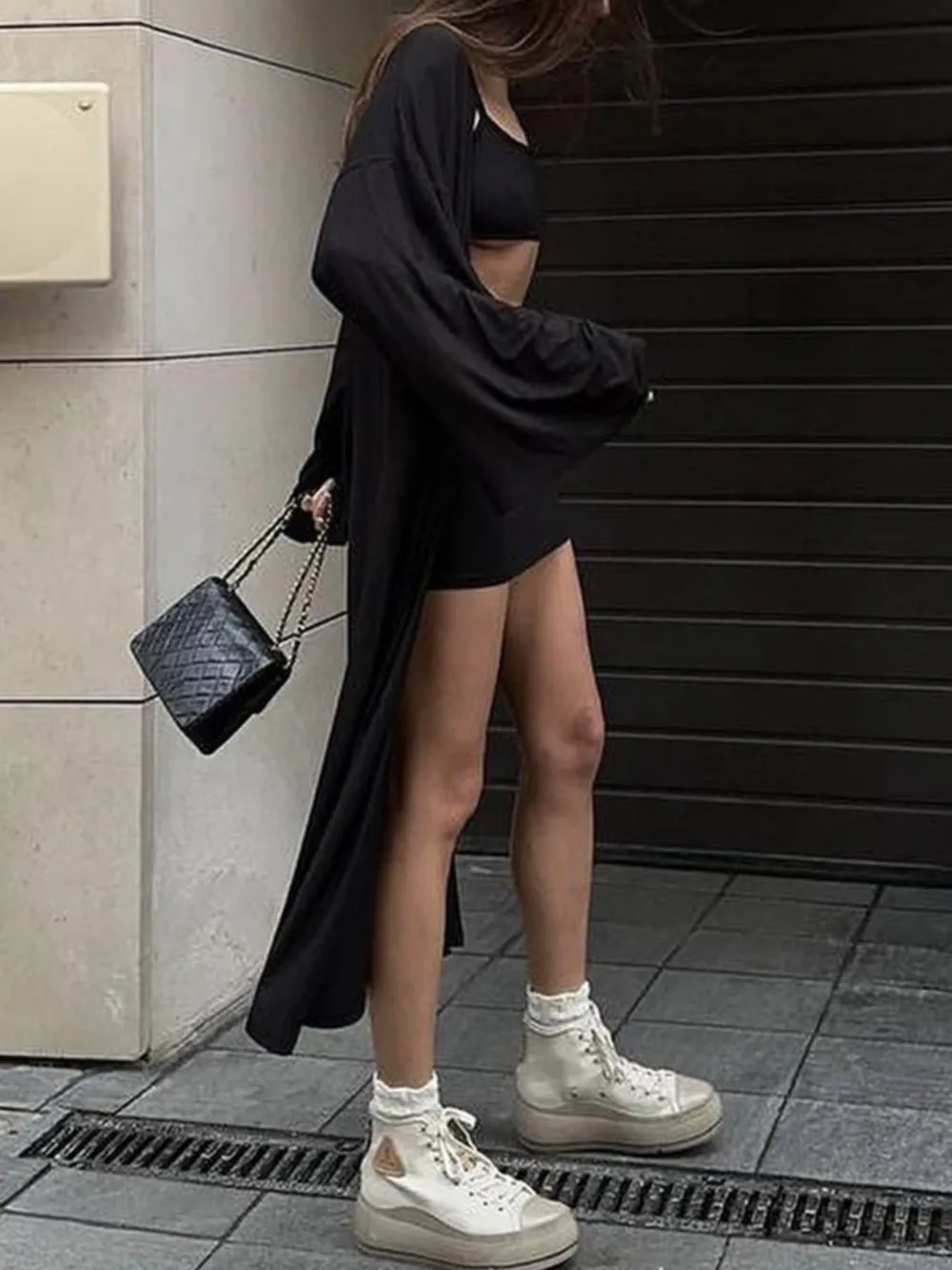 Cami Shorts and Open Front Cardigan Three Piece Set, image 12