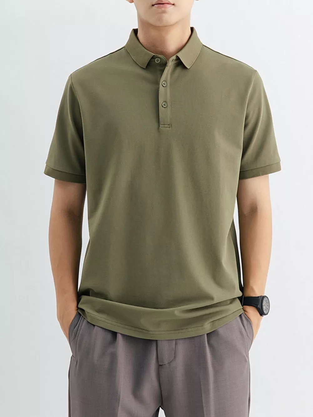 Men's Plus Size Classic Fit Short Sleeve Polo, image 13