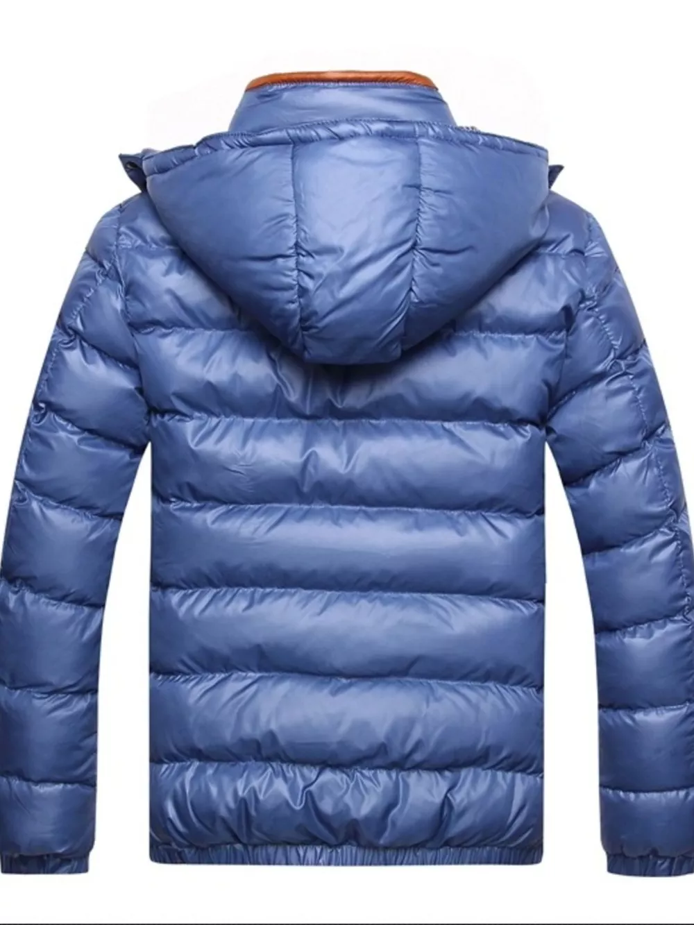 Men's Plus Size Lightweight Hooded Puffer Jacket, image 7