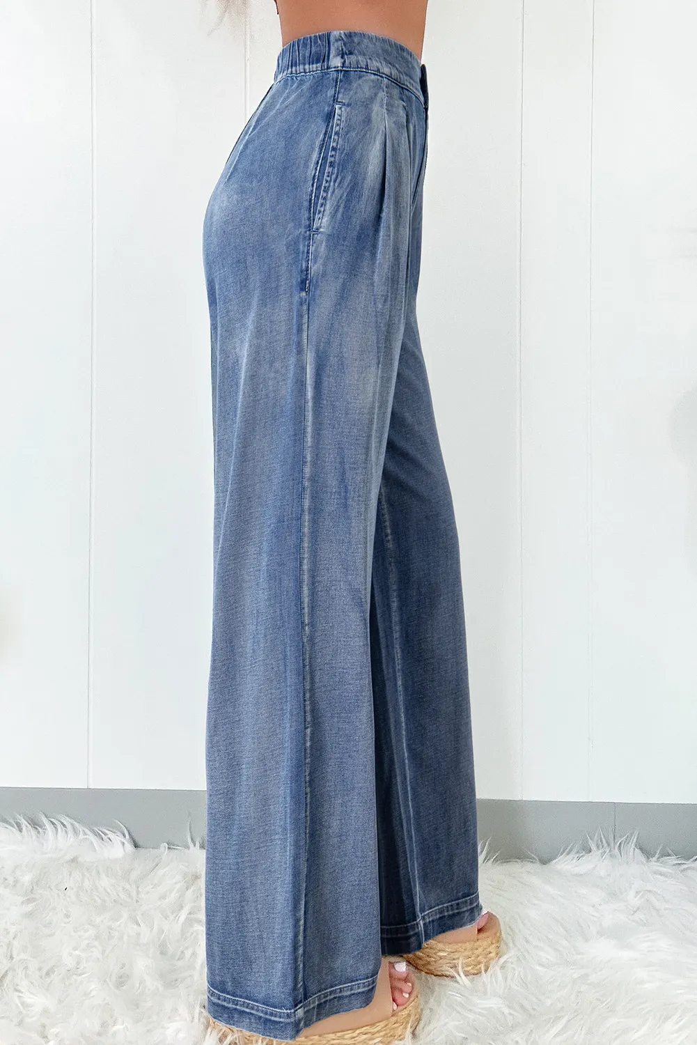 High Waist Wide Leg Jeans, image 3
