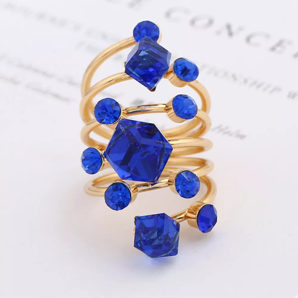 18K Gold-Plated Multi-Layered Ring, image 14